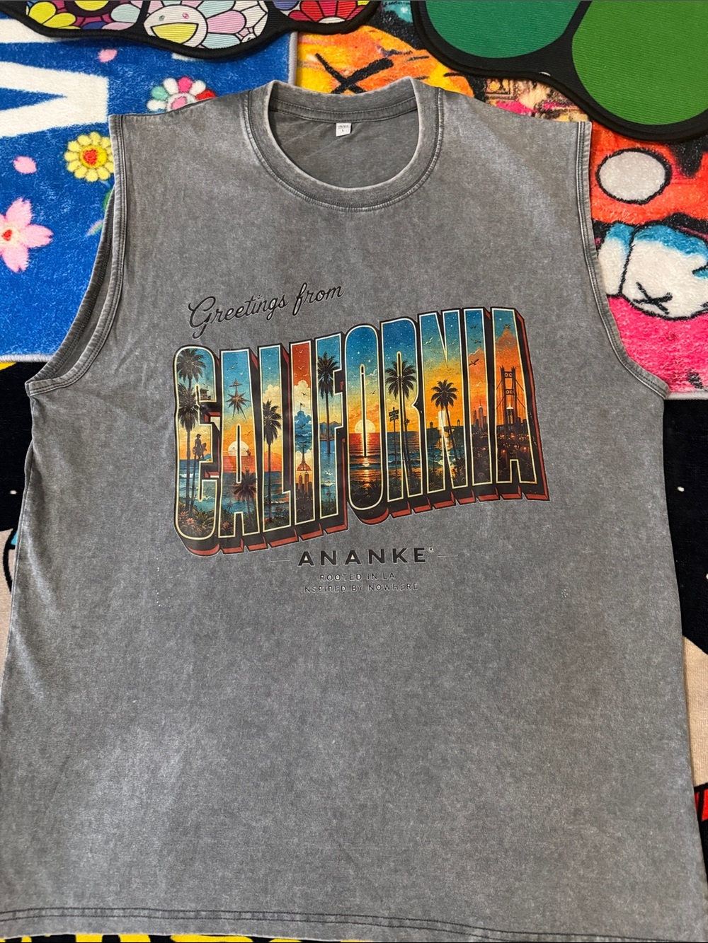 ANANKE California Vintage Wash Tee